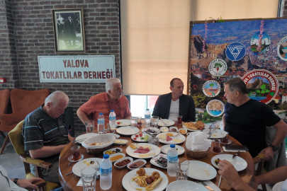 Yalova’da yaşayan Tokatlılar kahvaltıda buluştu