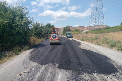 İlk asfalt Kılıç Gişeleri yoluna atıldı