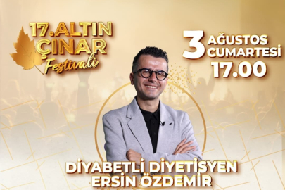 Diyabetli Diyetisyen Ersin Özdemir Çınarcık’ta söyleşi gerçekleştirecek