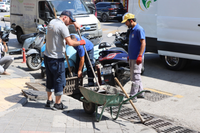 Yalova’da mazgal temizlikleri devam ediyor