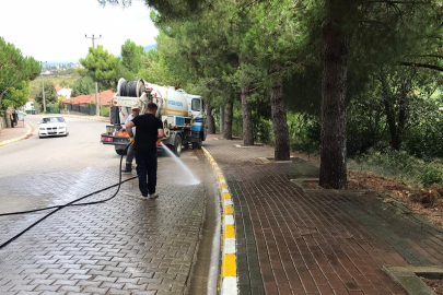 Kaytazdere’de temizlik çalışmaları büyük bir hızla sürdürülüyor