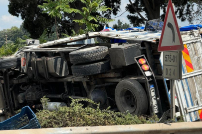 Tır ve kamyonet çarpıştı: 2 Yaralı