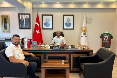 Yalova AK Parti İl Başkanı Umut Güçlü, Burak Yürümez’i ağırladı