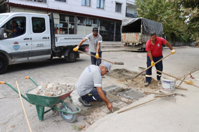 Yalova Fen İşleri Müdürlüğü ekipleri dur durak bilmeden çalışıyor