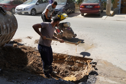 Armutlu’da altyapı çalışmaları büyük bir hızla devam ediyor