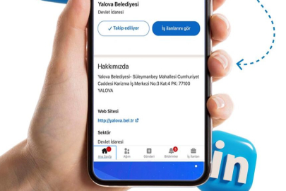 Yalova Belediyesi LinkedIn'de