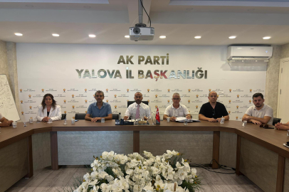 AK Parti Yalova İl Başkanlığı Haftalık Olağan İl Yönetim Kurulu Toplantısını Gerçekleştirdi