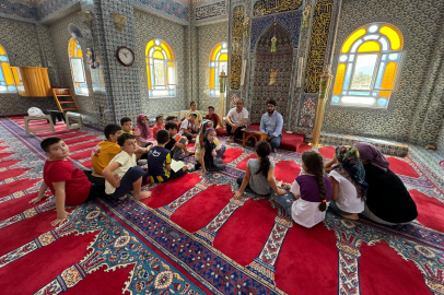 Çiftlikköy’de Yaz Kurslarında öğrenciler meyvelerini vermeye başladı