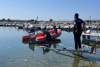 Armutlu'da kanoyla denize açıldıktan sonra kaybolan 2 kişi hala aranıyor