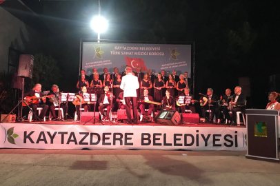 Kaytazdere Belediyesi Türk Sanat Müziği Korosu sezonu açtı