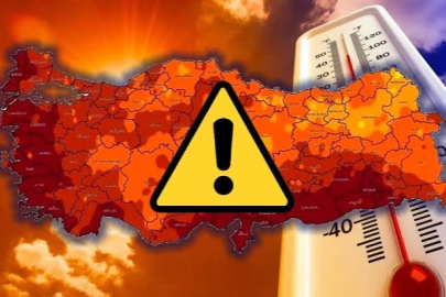 Türkiye haritası kırmızı alarm veriyor: 81 il için uyarı verildi!