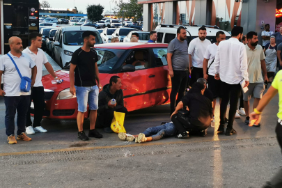 Yalova’da otomobile çarpan motosikletin sürücüsü yaralandı