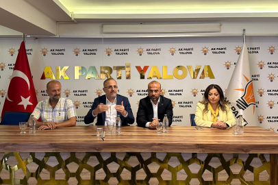 AK Parti Yalova Merkez İlçe ve Çiftlikköy'de temayül toplantısı