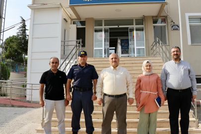 Yalova İl Sağlık Müdürü Osman Karakuş Armutlu’da nezaket ziyaretleri gerçekleştirdi