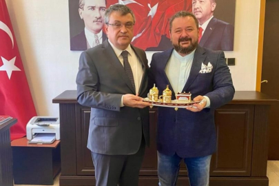 Çiftlikköy Kaymakamı Ali Ada, Mehmet Kotan ve Kürşat Bal’ı ağırladı