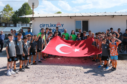 Çiftlikköy’de Geçici bakım evi, genç sporcuları ağırladı