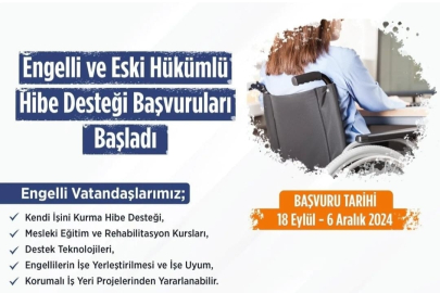 Yalova’da da engelli ve eski hükümlü proje başvuruları başladı