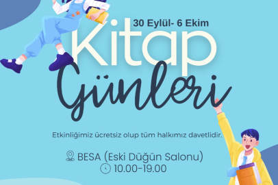 Çiftlikköy'de ‘Kitap Günleri’ heyecanı 30 Eylül’de başlıyor