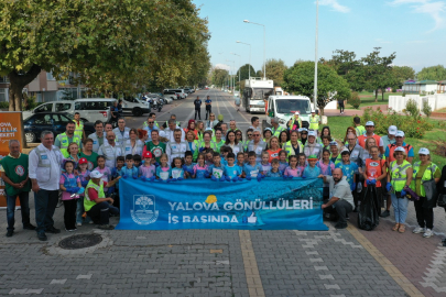 Yalova Belediyesi’nden ‘Dünya Temizlik Günü’ne özel etkinlik