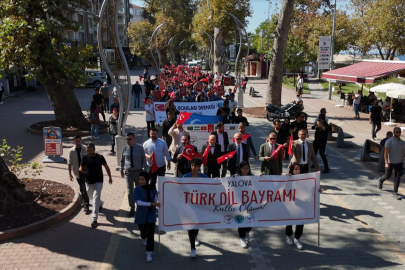 Türk Dil Bayramı Yalova’da coşkuyla kutlandı