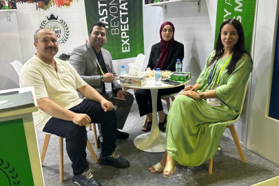 Meltem Danışman Gulffood Green Fuarını ziyaret etti