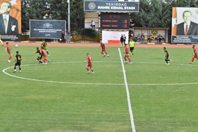 Tekirdağspor-Yalovaspor mücadelesinde gol sesi çıkmadı