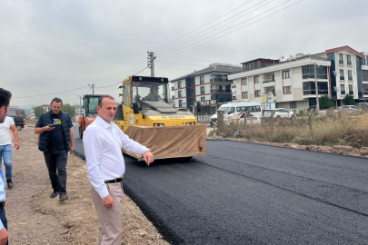 Çiftlikköy’de 11 bin 500 ton asfaltlama başladı