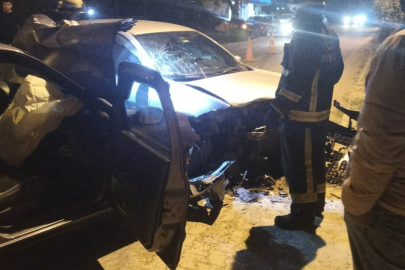 Yalova Samanlı Köyü'nde trafik kazası: 2 yaralı