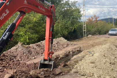 Denizçalı-Kılıçköy yolunda çalışmalar devam ediyor