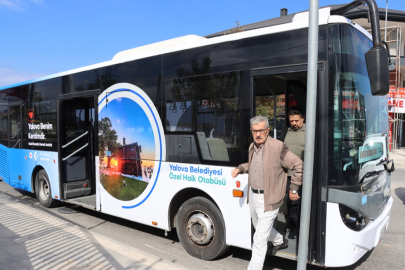 Yalova’da hastaneye ücretsiz ulaşım seferleri başladı