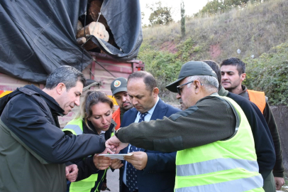 Yalova'da ormanda mobil kontrol noktalarıyla şok denetimler