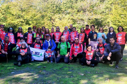 Yalova TEMA üyeleri Güneyköy-Kurtköy parkurunu yürüdü