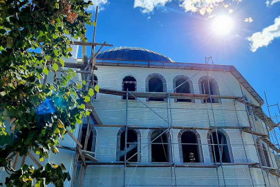 Esenköy Camii tamamlanma aşamasına geldi