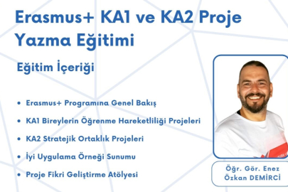 Erasmus+ KA1 ve KA2 Proje Yazma Eğitimi yaklaşıyor