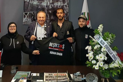 Beşiktaşlılar Kenan Engin ile bir araya geldi