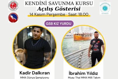 Üniversite kız öğrencilerine Kendini Savunma Kursu