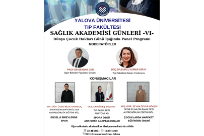 Sağlık Akademisi Günleri Paneli -VI- gerçekleşecek