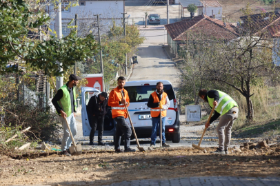 Sansar Sokak’ta bakım ve onarım çalışması