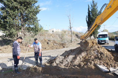 Yalova Yurtlar bölgesinde altyapı çalışmaları sürüyor