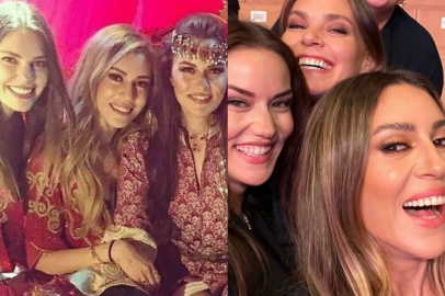 O kareyi tekrar canlandırdılar! Fahriye Evcen, Aslı Enver ve Sinem Kobal bir arada