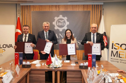 Mesleki Eğitim İş Birliği Projesi ile Yalova’da nitelikli iş gücü artacak! Yalova’da dev projenin imzaları atıldı