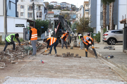 Kasım Asma Sokak’ta bakım onarım çalışması başlatıldı