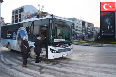 Yalova’da hastaneye ücretsiz otobüs seferleri devam ediyor