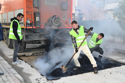 Yalova Belediyesi  7 bin ton asfaltlama yaptı