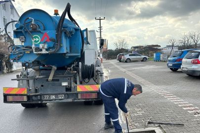 Kadıköy’de yağmursuyu kanalları bakıma alındı