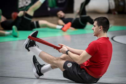 Aliağa Petkimspor maçının hazırlıkları sürüyor