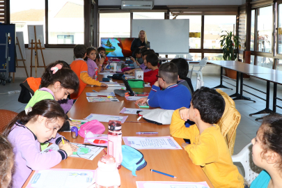 Çiftlikköylü minikler enerji tasarrufunu eğlenerek öğrendi