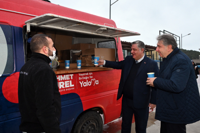 Öğrenciler sınav gününe sıcak çorba ile başladı