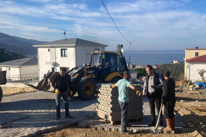 Esenköy’de parke serme ve düzenleme çalışmaları devam ediyor