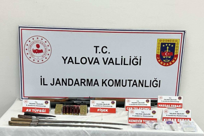 Termal'de uyuşturucu baskını! 1 tutuklama